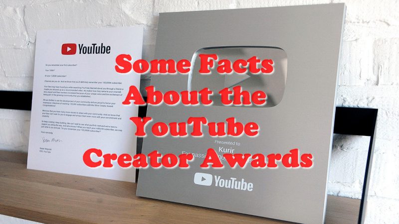 Some Facts About the YouTube Creator Awards‍